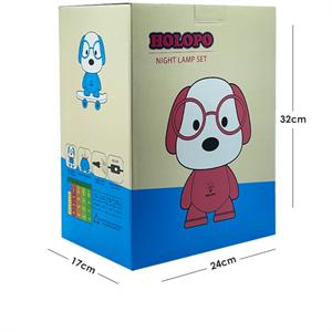 چراغ خواب فانتزی هولوپو سگ اسکیت 
