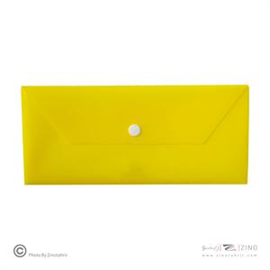 پاکت دکمه دار ملخی زردسوپربایند