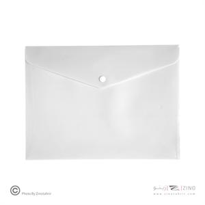 پاکت دکمه دار A4 سفید لیام