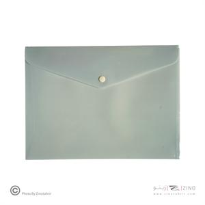 پاکت دکمه دار A4 طوسی لیام