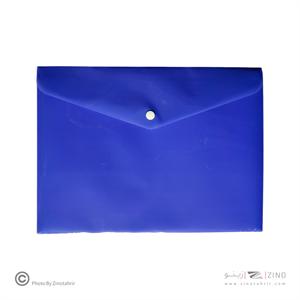 پاکت دکمه دار A4 سرمه ای(کاربنی) لیام