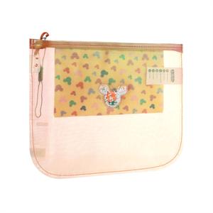 پاکت زیپ دارA5 هولگرامی جیب داراستورم کدHL-5046