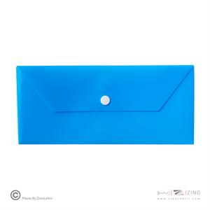 پاکت دکمه دار ملخی آبی سوپربایند