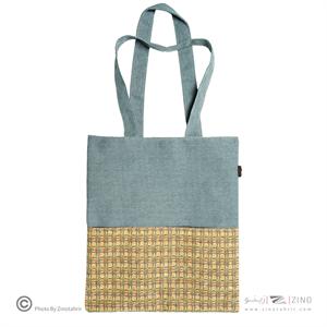 ساک خرید(توت بگ) بزرگ چوب پنبه باروک لیام کدL-16065