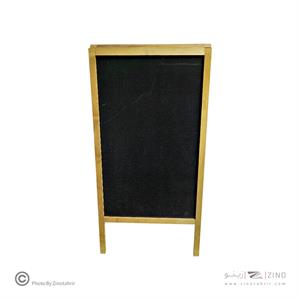 تخته سیاه دوطرف پایه دار90*40کافه ای پایار