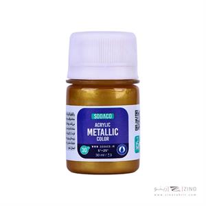 اکریلیک متالیک30میل سوداکو طلایی رویال کد00299