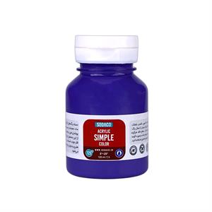 اکریلیک ساده125میل سوداکو  بنفش وینزور کد02333