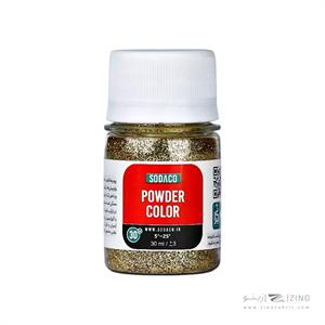 پودر زری 30میل سوداکو طلایی کاهی کد07388