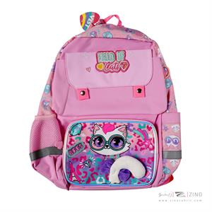 کوله پشتی سایز42*30 وست  گربه عینکی کد2065-6