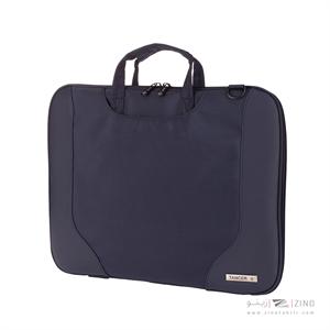 کیف دستی لپ تاپ15اینچ تنسر کد113 رنگDARK BLACK