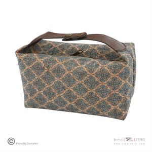 کیف دستی (چوب پنبه) بند چرمی باروک لیام کدL-16069