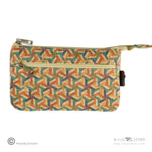 کیف دستی شبه پاکتی جیب دار(چوب پنبه)لیام کدL-18001