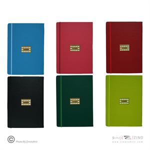 دفتر200برگ ایمان کد9912 وزیری جلدچرم