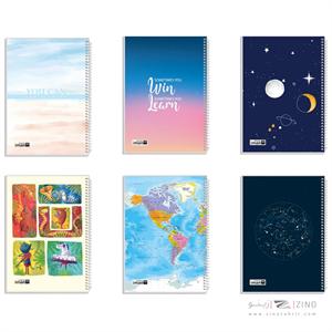 دفتر100برگ ایمان کد106 جلدطلقی تصویرسازی (6عددی)