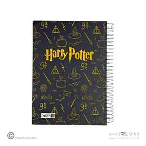 دفتر200برگ کد8773ایمان سیمی وزیری جلدسخت