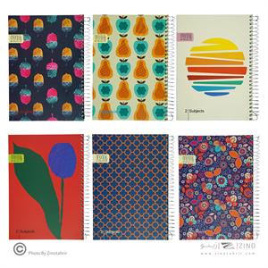 دفتر150برگ وزیری سیمی ایده