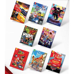 دفتر50برگ سیمی مجلد فانتزی عرش کد87