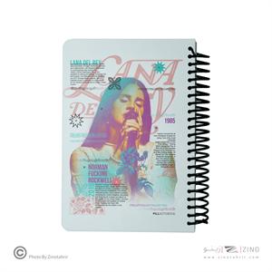 دفتررقعی سایز14*20لجندپیل سری خوانندگان