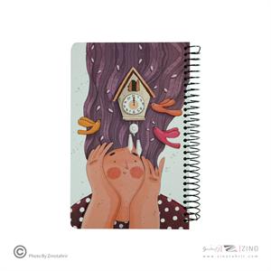 دفتر اروپایی تصویر سازی Emili  ایمان  کد 0202