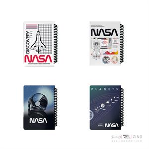 دفتر100برگ وزیری سیمی جلد سخت لانگو سری نبرد تایتان کدCH-720