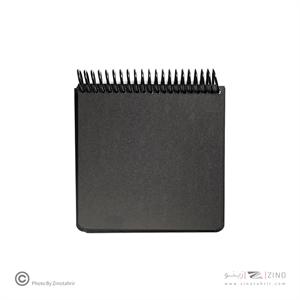 دفتر80برگ کاغذ مشکی(بی خط)140*140سیمی جلد سخت لانگو کدBN-405