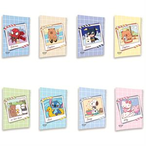 دفتر80برگ وزیری سیمی کاراکتر پیتیکو کد326کارتن48عددی