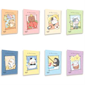دفتر100برگ وزیری سیمی سریHappines پیتیکو کد374