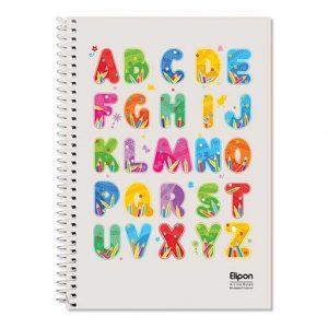 دفتر60برگ چهارخط وزیری سیمی الیپون جلدنرم فانتزی کد291کارتن72عددی