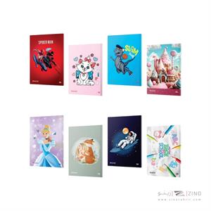 دفتر50برگ نقاشی وزیری ته چسب میکرو کدD1