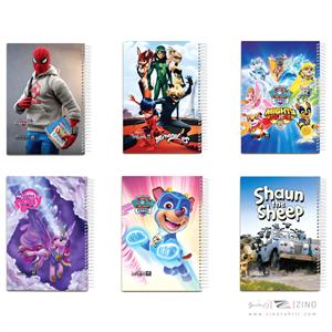 دفتر60برگ نقاشی مجلد  ایمان کد0108(12عددی)