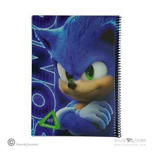 دفتر40برگ نقاشی فانتزی رحلی سیم از بغل هیرمندپیپر ( 24 عددی)