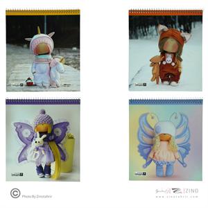 دفترنقاشی خشتی کوچک ایمان کد0201