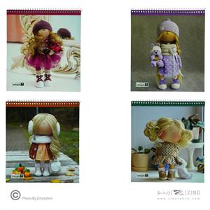 دفترنقاشی خشتی کوچک ایمان کد0201