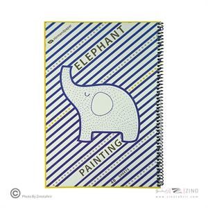 دفتر40برگ نقاشی فیلی هیرمندپیپر (16 عددی)