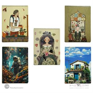 دفترطراحی40برگA4مسترنوت کد610