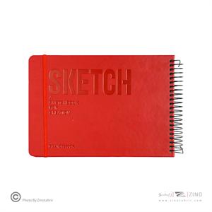 دفترطراحی60برگA5کاغذ127گرم پیل سری اسکچ
