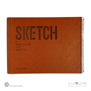 دفترطراحی60برگA3کاغذ127گرم پیل سری اسکچ