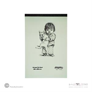 پد طراحی سایزA4مقوا140گرم MEMO
