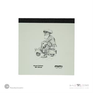 پد طراحی سایز15*15مقوا140گرم MEMO
