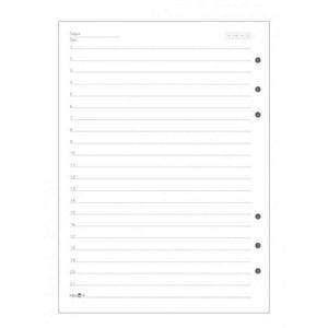 یدک کلاسور6حلقه 100برگ A5مسترنوت کد526 کارتن50عددی 