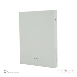 دفتر کلاسوری 20حلقه 100برگ قفل فلز (کاغذ سفید)برگ سری پیور بیوتی کد71512