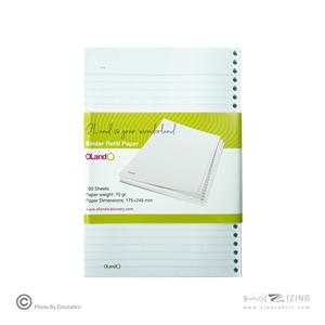 یدک دفترکلاسوری6حلقه100برگ(70گرم) الند کدRF-A5-150