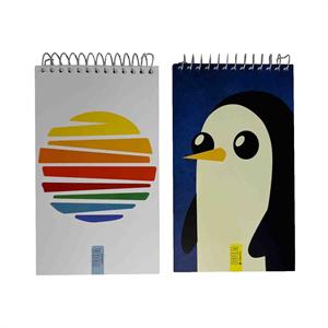 دفتریادداشت 100سیم بالا20*12    ایده