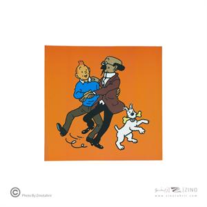 دفتریادداشت خشتی تن تن خطدارحوض نقره