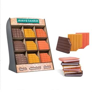 دفتریادداشت بزرگ مدل دار شکلات و کیت کت آوای تحریر کدN20273