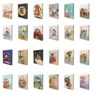 دفتریادداشت کلاسوری 6حلقه 17*12مسترنوت کد464کارتن42عددی