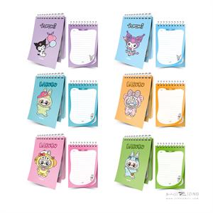 دفتریادداشت100بگ10*14سیم ازبالا آبرنگ سری یادداشت های روزانه من کدA036