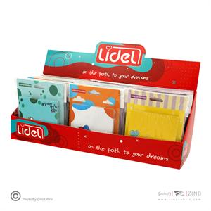 دفتریادداشت80برگ فانتزی آویز دار لیدل کدN20406