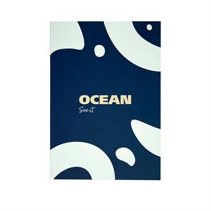 دفتر یادداشت ته چسب14.5*21 همین سریPassion طرحOCEAN