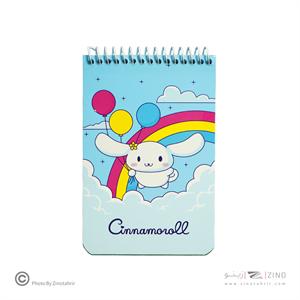 دفتریادداشت سیم از بالا حاشیه دار هیرو طرح فانتزی